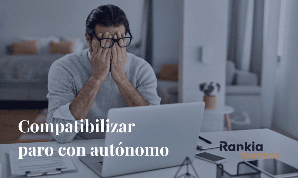 Compatibilizar paro con autónomo trabajando desde casa con ordenador portátil
